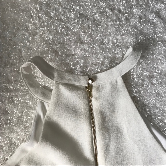 GB girls 14 white and navy romper NWT - Picture 7 of 8